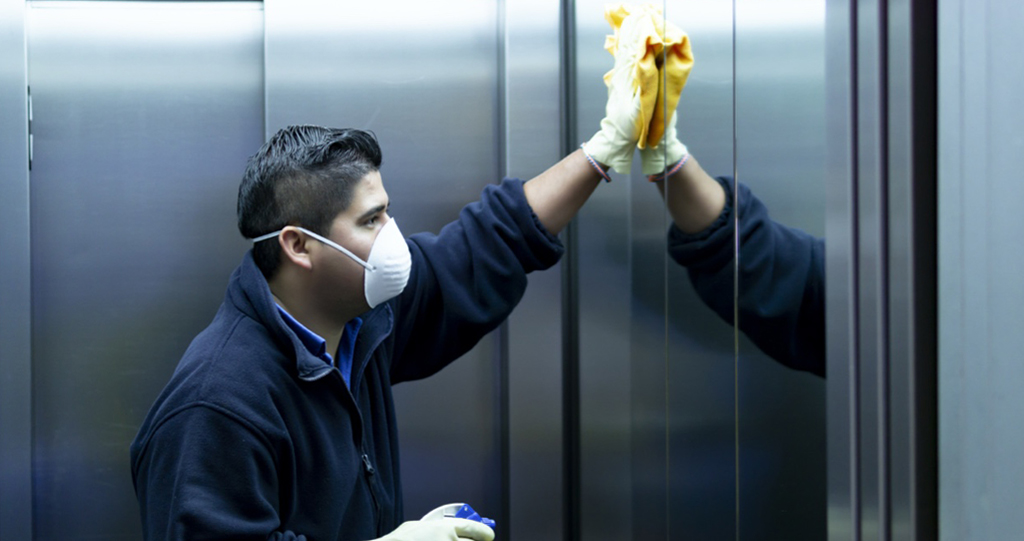 Elevator cleaning service